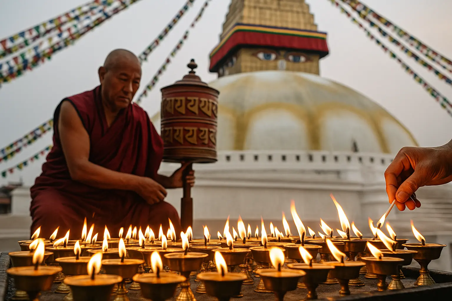 The Meaning of Prayer Flags, Butter Lamps, and Tibetan Rituals