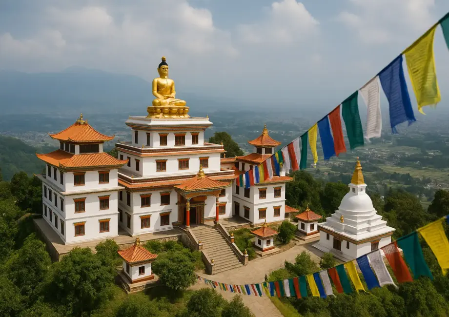 White Gumba: A Peaceful Hilltop Escape for Mindful Travelers in Kathmandu