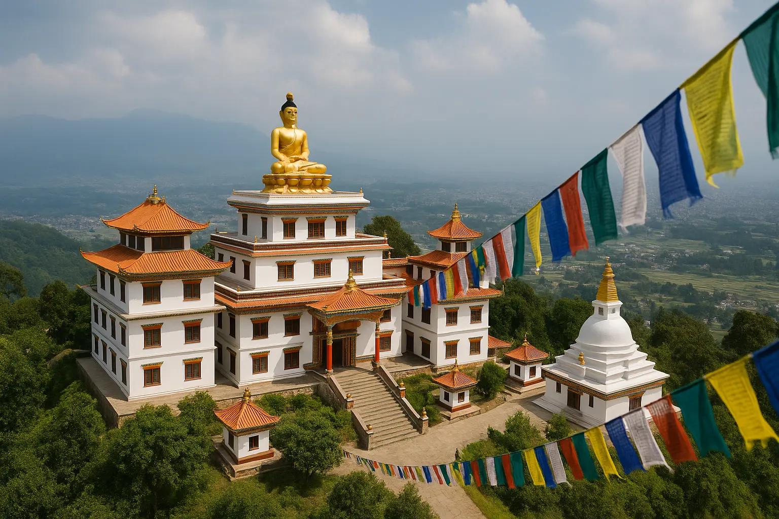 White Gumba: A Peaceful Hilltop Escape for Mindful Travelers in Kathmandu