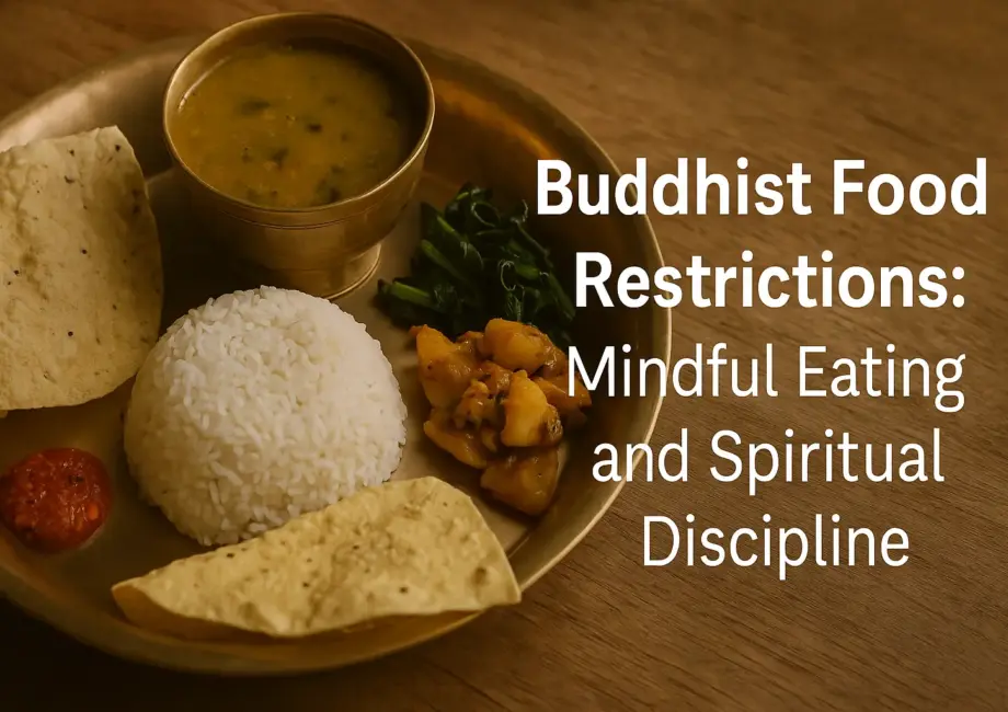 Buddhist Food Restrictions: Mindful Eating and Spiritual Discipline