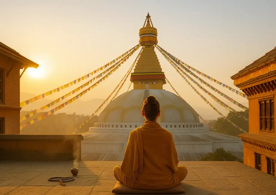 What Buddhist Meditation Techniques are Taught at Boudha Retreats?