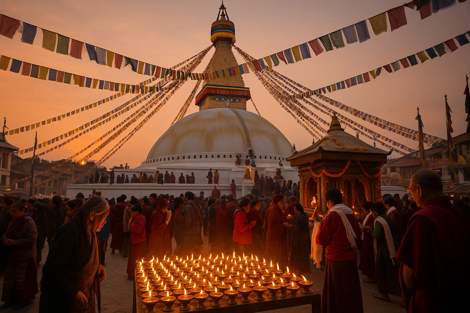 What Buddhist Festivals Are Celebrated at Boudhanath?